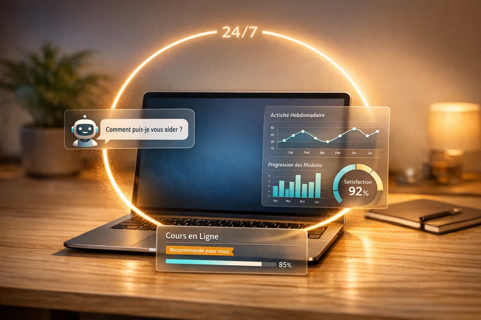 24/7 Learner Support: Benefits & Implementation of AI Chatbots