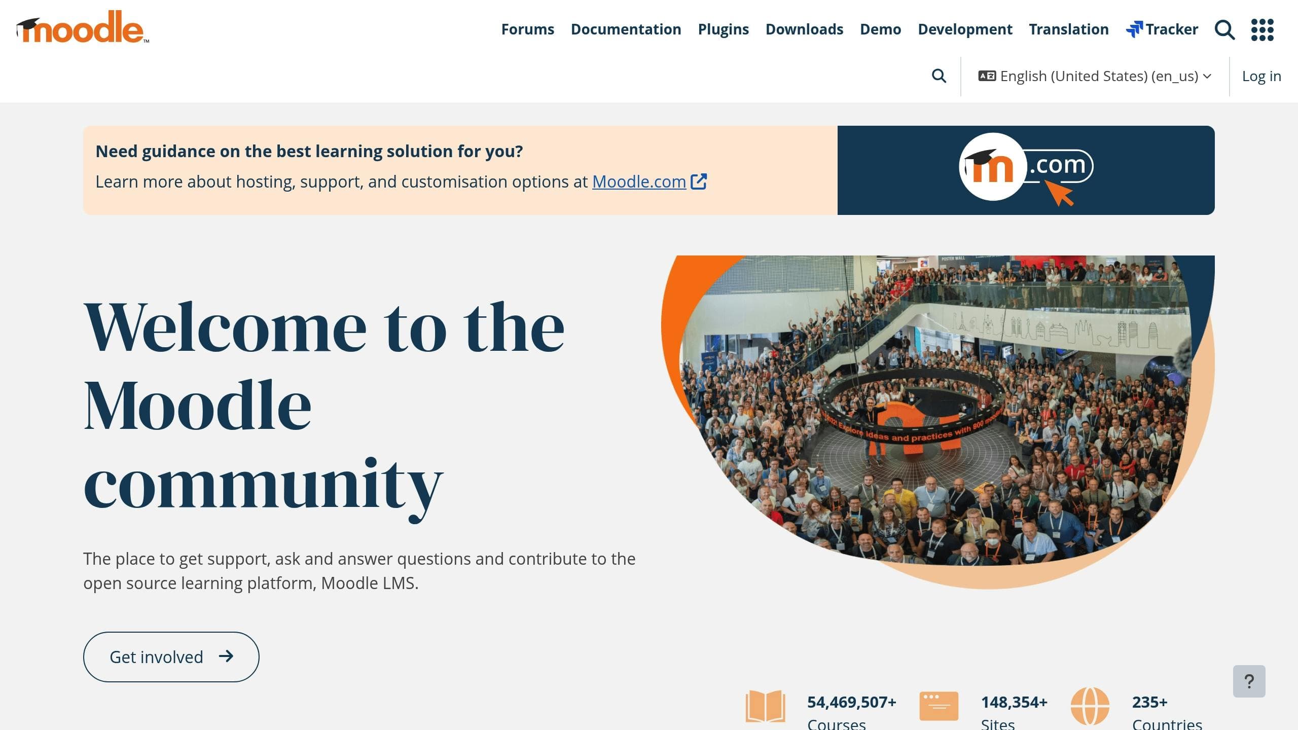 Moodle community platform - open-source LMS